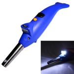 Electric Gas Lighter Dolphin Shaped with LED Torch for Kitchen
