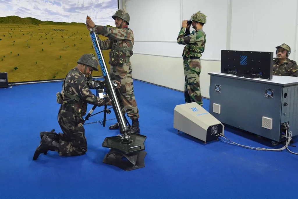 81mm Mortar Integrated Simulator: Indian Army Enhances Training with Mortar Simulators, Reduces Risk and Improves Accuracy