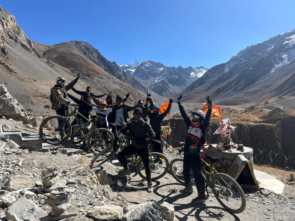 High Altitude Adventure: IAF Cyclists Reach Adi Kailash, Om Parvat, and Lipulekh Pass, Strengthening the Vibrant Village Project