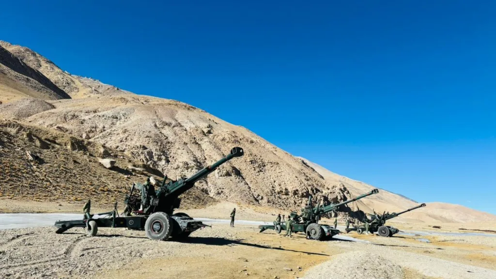 Indian Army: Grit and Glory at 15,000 Feet – Gunners Undergo Intense Training Amid Freezing High-Altitude Conditions
