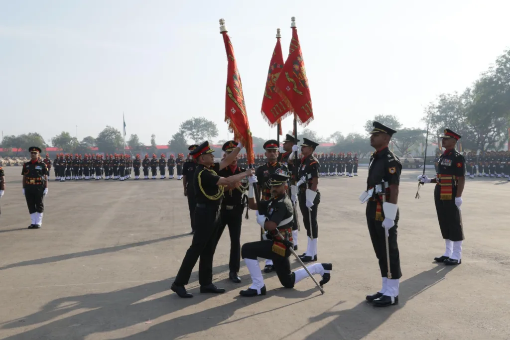 Army Chief General Upendra Dwivedi Honours Four Mechanised Infantry Battalions with President Colours