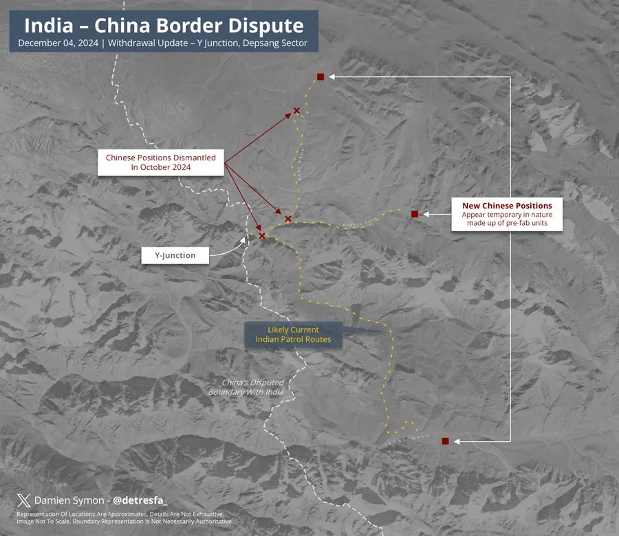 India-China Disengagement: Major Development in Eastern Ladakh's Depsang, Chinese Troops Retreat 20 km, Pre-2013 Status Restored!