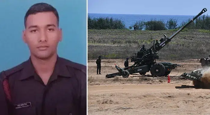 Havildar (Gunner) Chandra Prakash Patel- Indian Army: Soldier dies during artillery exercise at Mahajan Range