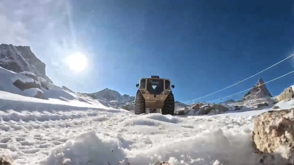 Indian Army ATV Deploys at LAC in Eastern Ladakh, Snow-Covered Terrains to Counter China