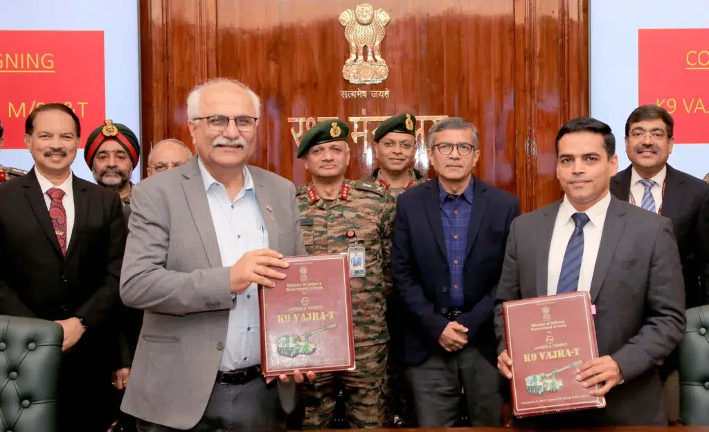 K9 Vajra Artillery Guns: MoD signs Rs 7,629 crore contract with Larsen Toubro for Indian Army 