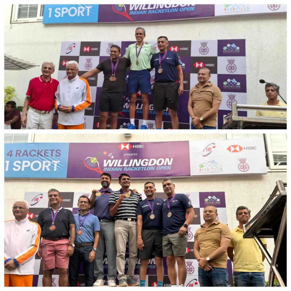 World Masters Racketlon: Brigadier Navneet Narain of Indian Army Brings Glory to India with Stellar Performance