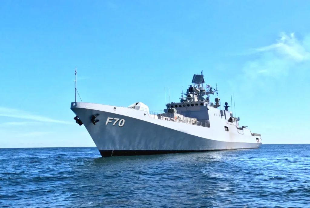 INS Tushil: New Multi-Role Stealth Guided Missile Frigate Joins the Indian Navy