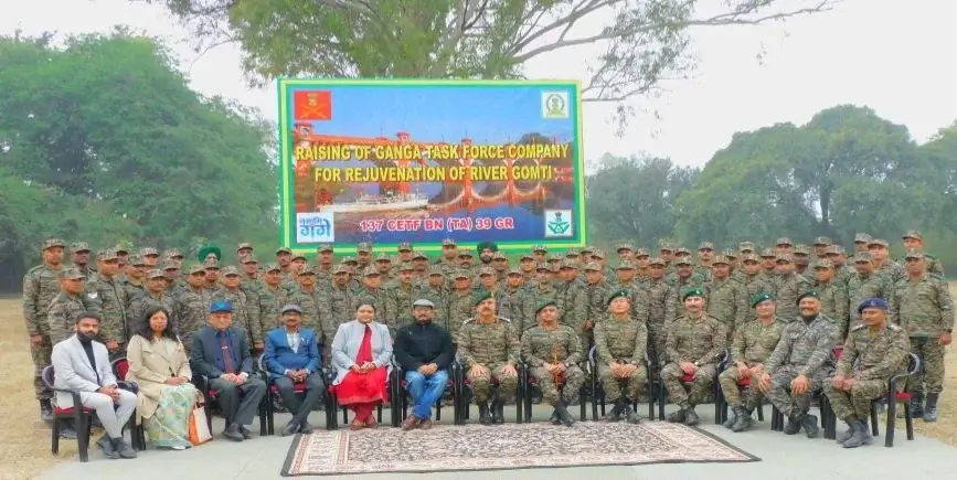 Ganga Task Force: Indian Army’s Mission to Revive Gomti River!