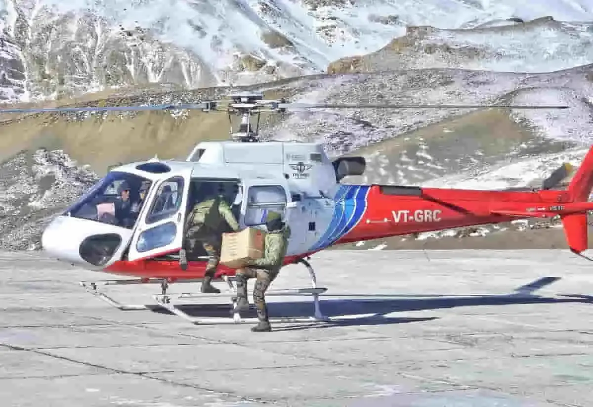 ALH Dhruv Grounded: Army Turns to Civil Helicopters to Maintain Border Supplies!
