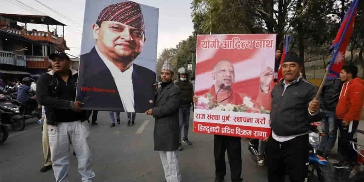 Nepal Politics: Yogi Adityanath Posters Spark Raj Monarchy Debate, Army Chief's Statement Raises Tensions