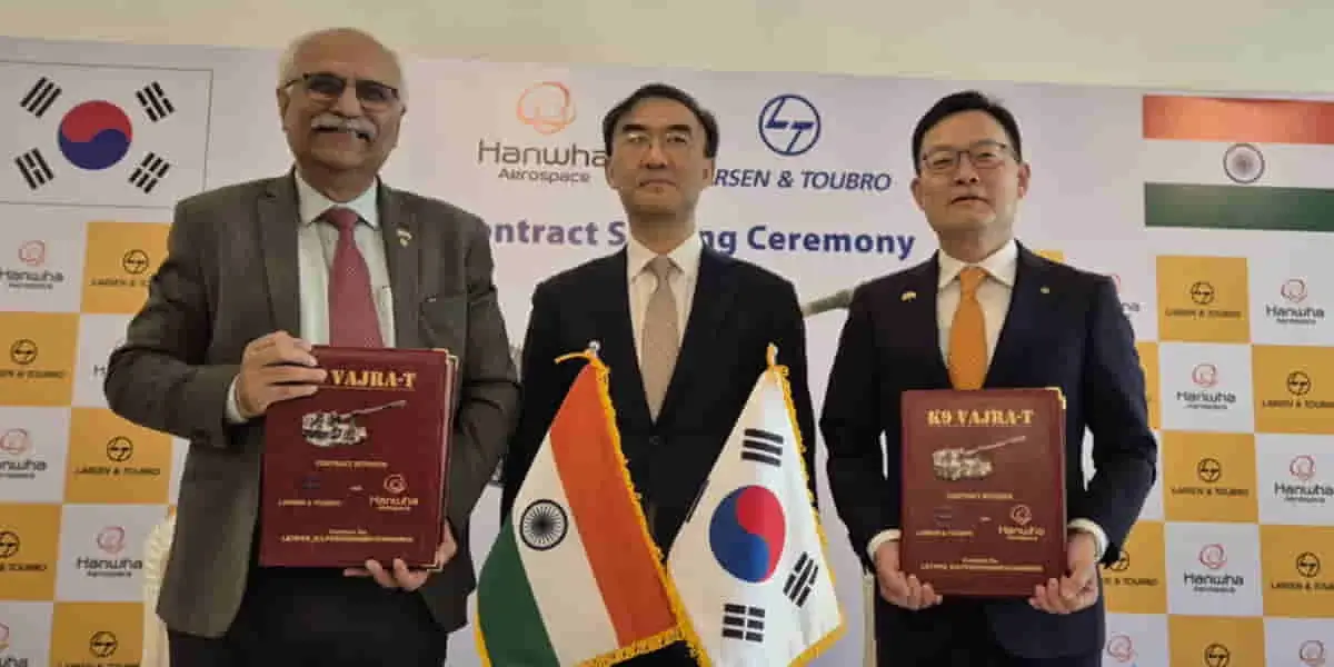 K9 Vajra-T Howitzers: Indian Army to Get 100 More in $253M Hanwha-L-T Deal 
