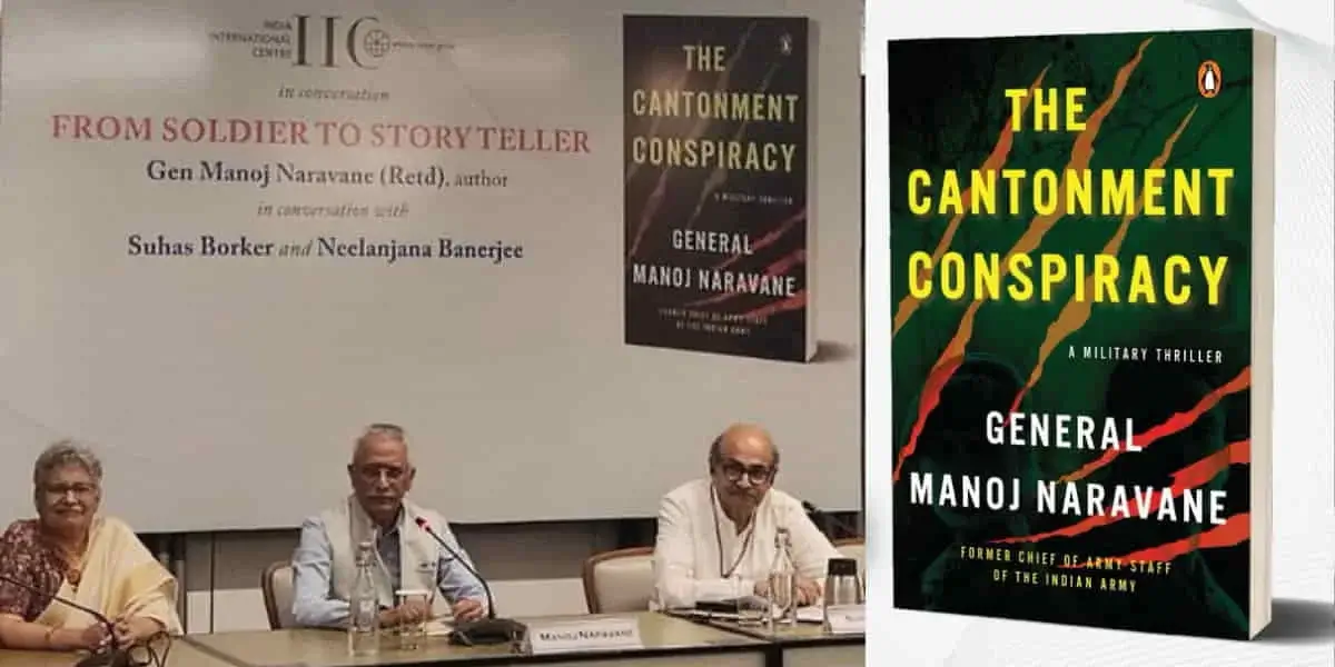 Cantonment Conspiracy: Ex army chief General MM Naravane Debuts with Military Thriller Novel