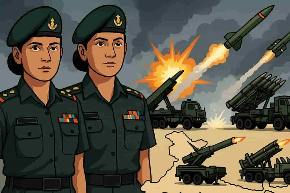 Army Air Defence: ऑपरेशन सिंदूर में जब दो महिला कमांडिंग ऑफिसर्स बनीं 'काली माता', हवा में पस्त हुए पाकिस्तान के ड्रोन और मिसाइल 3 Army Air Defence: Women COs Crush Pak Drones in Operation Sindoor