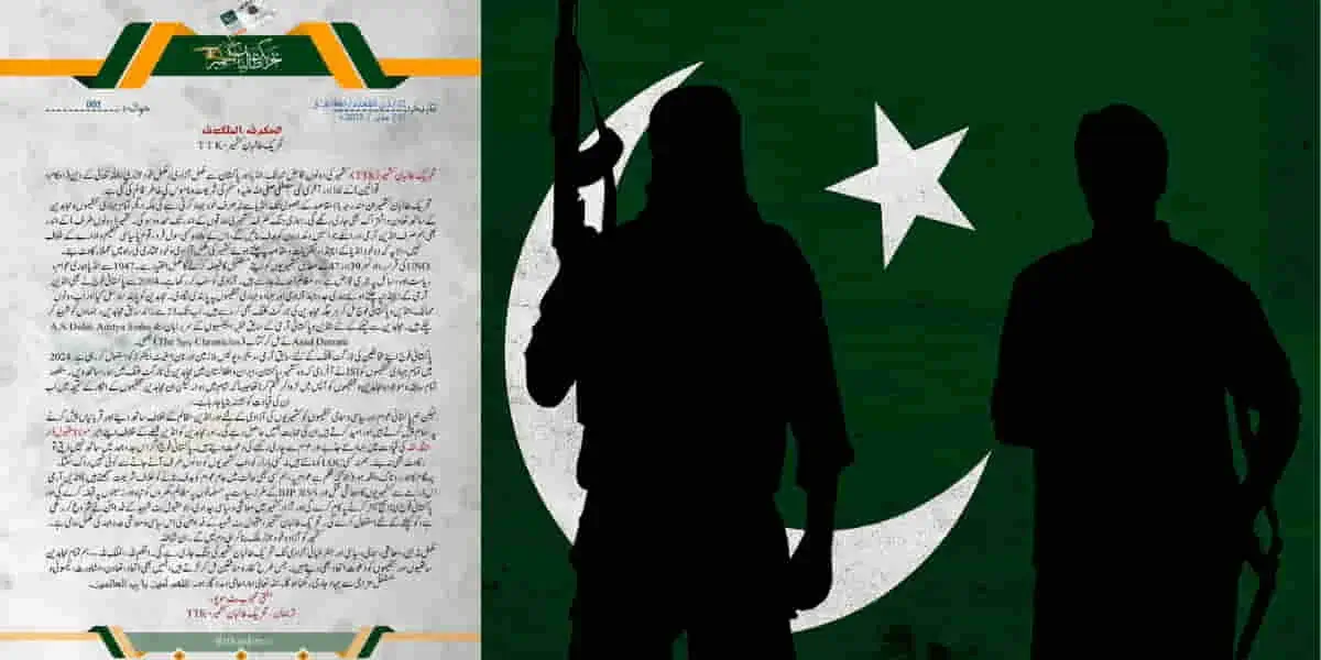 Pakistani Propaganda: As TRF Faces Threat, Pakistan Creates New Terror Group 'Tehreek-e-Taliban Kashmir' in Kashmir