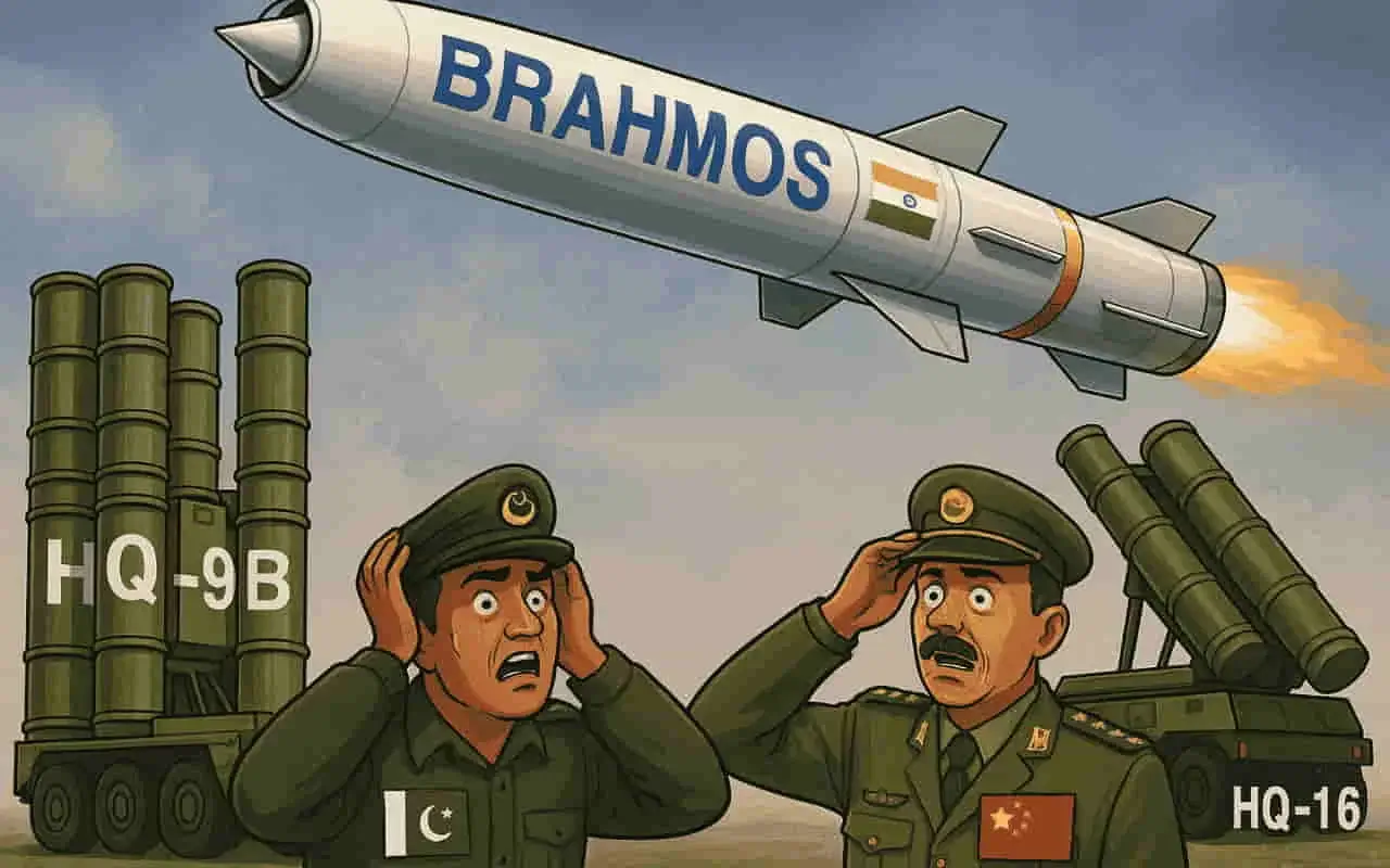 Pakistan Air Defence Failure: Chinese HQ-9B and HQ-16 Systems Fail Against BrahMos, Sparking Outrage as China Admits They Weren’t Designed for It