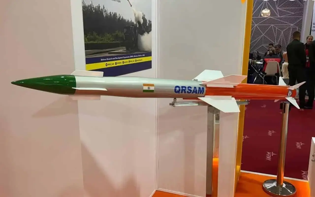 QRSAM Explained: India’s New Air Defence Shield After Operation Sindoor