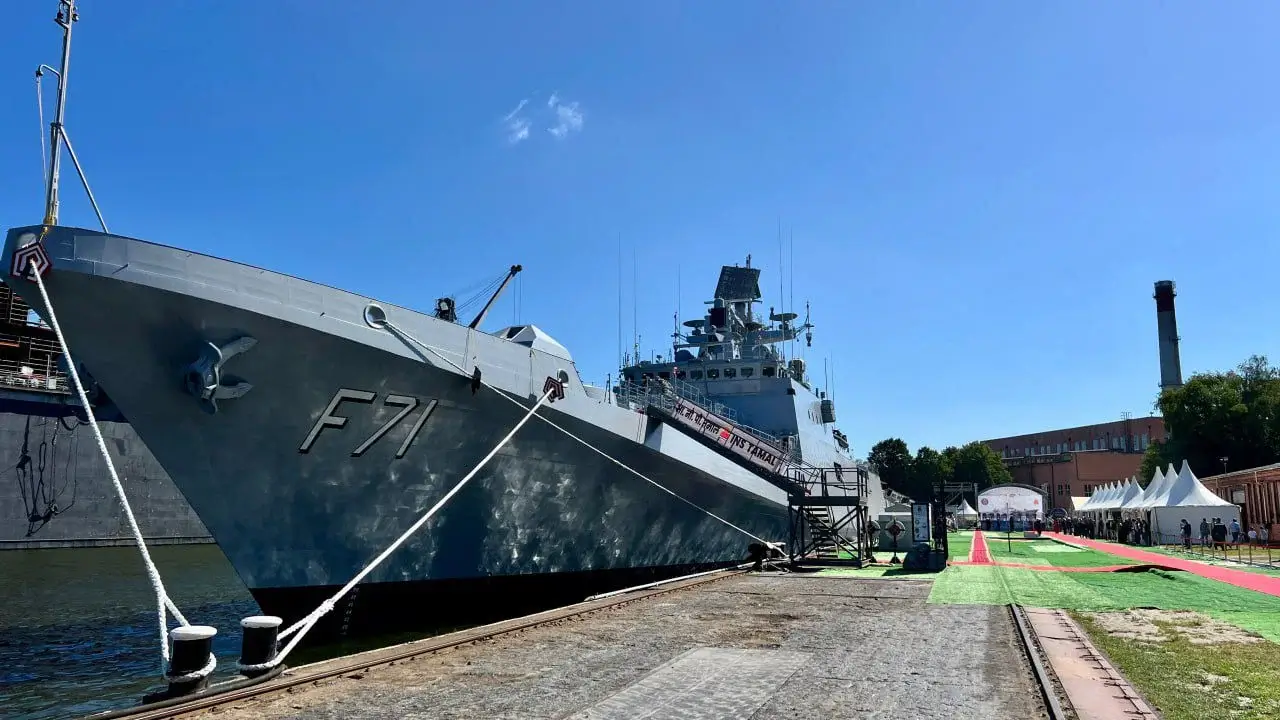 INS Tamal Commissioned: India's Most Advanced Stealth Frigate Joins Indian Navy