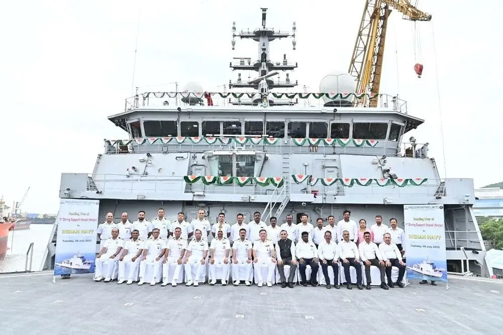 Nistar DSV: Indian Navy to Induct Indigenous Submarine Rescue Ship with Onboard Hospital, OT, and ICU