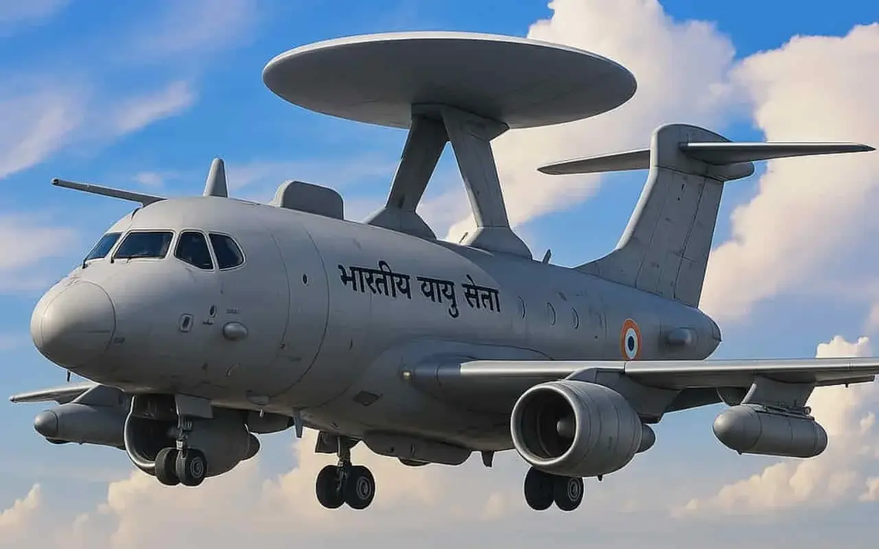 IAF AWACS: भारत बनाएगा अपना एयरबोर्न राडार सिस्टम, हवा में ‘उड़ता राडार’ आसमान से दुश्मनों पर नजर रखेगा 2 IAF AWACS: India to Develop Indigenous Airborne Radar System to Track Enemies from the Sky